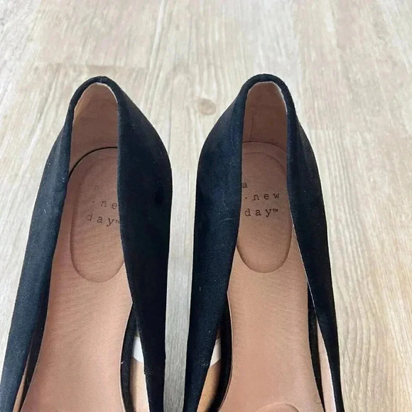 Womens a new day Black Heels - 10 - Picture 4 of 8